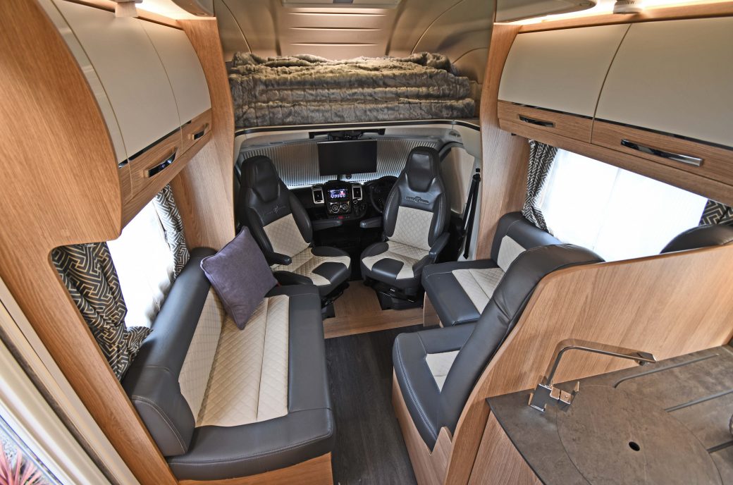 Interior of the Auto-Trail Delaware Hi-Line motorhome