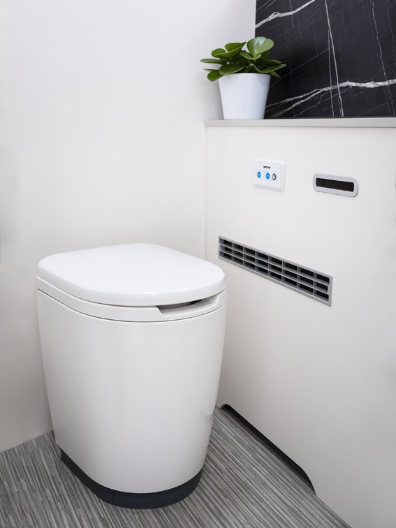 Thetford&rsquo;s new toilet for the iNDUS smart sanitation system