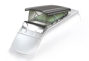 LCI launches Vela, a new rising roof for Fiat Ducato campervans
