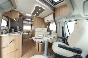 A view of the interior of the McLouis Fusion 330