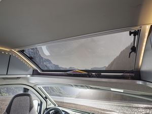The panoramic skyroof in the Weinsberg CaraTour 600 MQ campervan