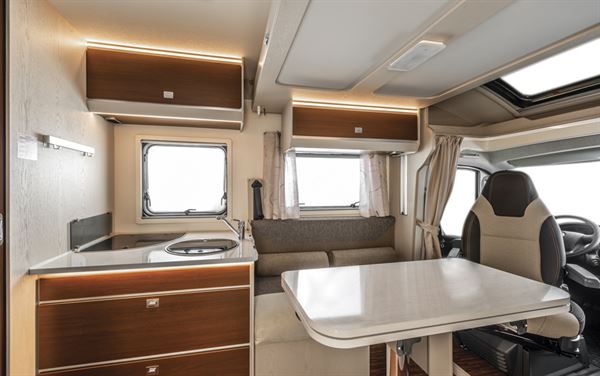 Inside the Rimor Seal 99 Plus motorhome