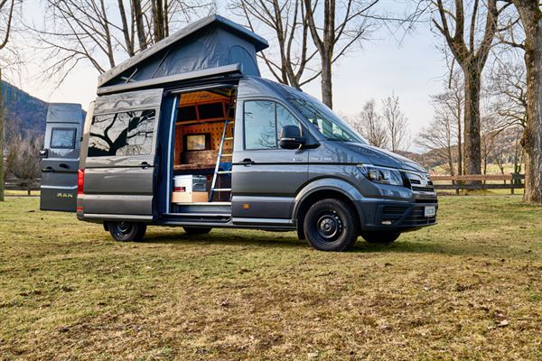 Cargo Campers are available on a wide range of vans