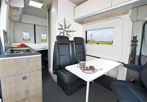 The new Ford Transit-based Meridian (photo courtesy of Westfalia) The new Ford Transit-based Meridian (photo courtesy of Westfalia)