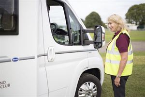 The Caravan and Motorhome Club offers motorhome manoeuvring courses