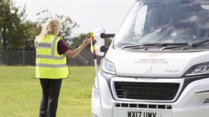 The Caravan and Motorhome Club offers motorhome manoeuvring courses