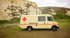 Love Campers' latest antique ambulance conversion (photo courtesy of Love Campers)