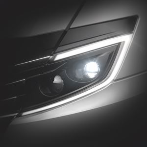 LED DRLs on the new luxury Niesmann Flair motorhome (photo courtesy of Niesmann+Bischoff)