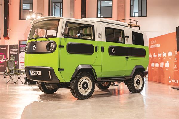 The Xbus camper (photo courtesy of crownxbus.co.uk) The Xbus camper (photo courtesy of crownxbus.co.uk)