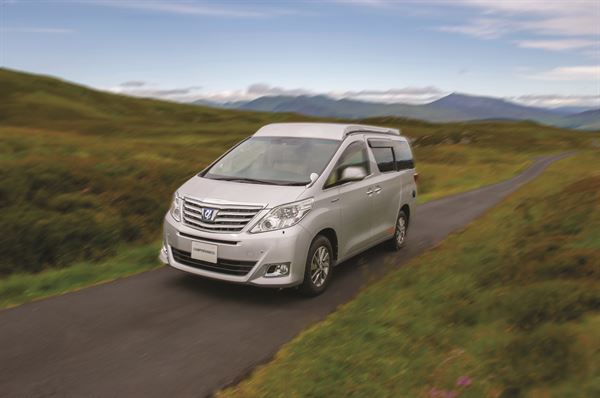 CampervanCo's Alphard Hybrid Eco Pioneer II (photo courtesy of CampervanCo)