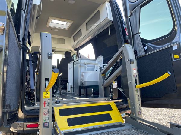The accessible Auto Campers Day Van Hi-line (photo courtesy of Roy Wood Transits)