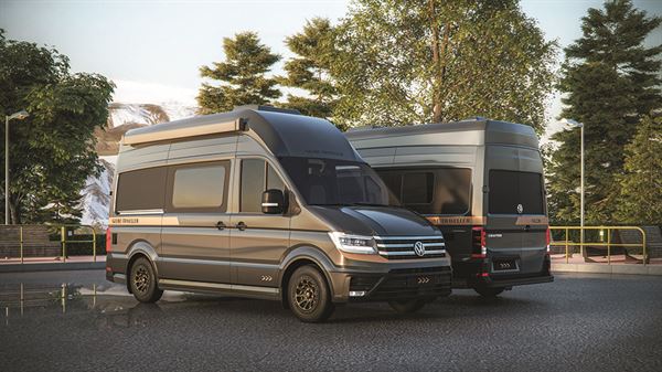 The Falcon is Globe-Traveller's first VW Crafter conversion (photo courtesy of Globe-Traveller)