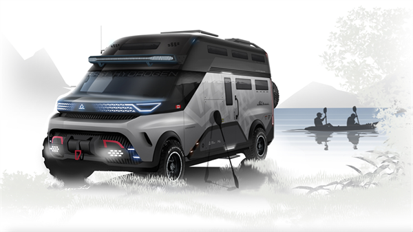 First Hydrogen's concept campervan (photo courtesy of First Hydrogen)