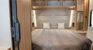 The bedroom inside the La Mancelle Liberty 490 SA (photo courtesy of La Mancelle)
