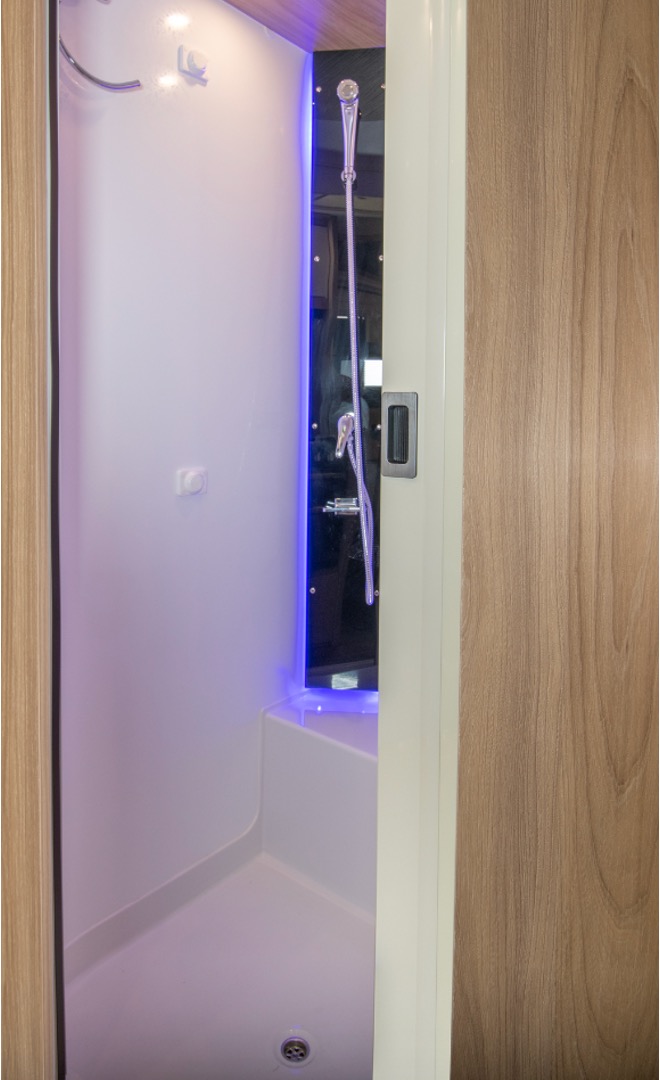 The toilet inside the La Mancelle Liberty 490 SA