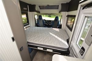 Like the X550 launched last year, the new X650 has a drop-down bed Like the X550 launched last year, the new X650 has a drop-down bed