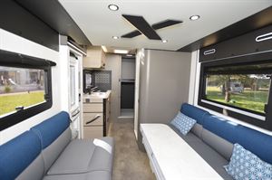 Looking rearwards in the 2024 Chausson X650 Looking rearwards in the 2024 Chausson X650