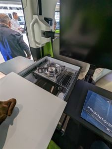 XBus electric campervan stove (photo courtesy Electric Brands)