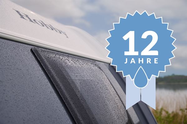 Hobby provides 12-year water ingress warranty on 2024-season motorhomes and caravans (photo courtesy Hobby)
