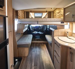 Inside the Travel Master 545 (photo courtesy of Coachman) Inside the Travel Master 545 (photo courtesy of Coachman)