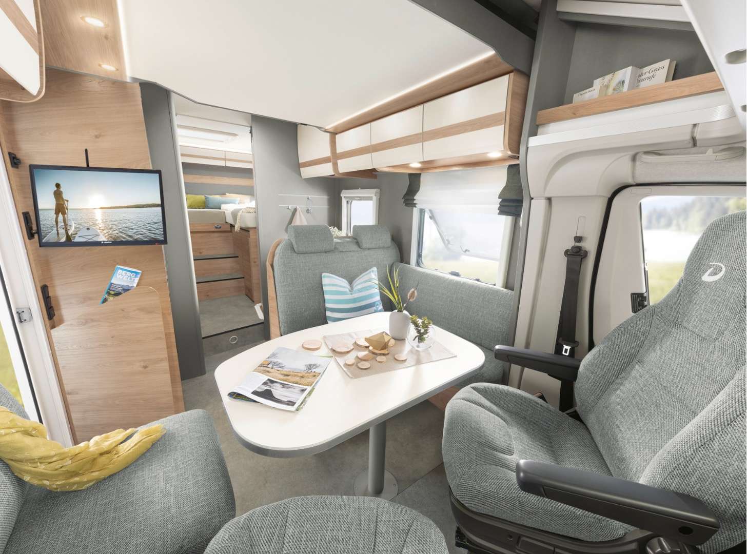 The interior of the Just Camp T 7052 EB
