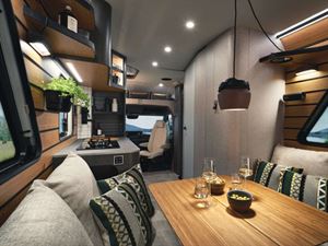 Inside the Hymer Venture S (photo courtesy of Hymer)