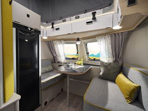 The interior of the Touring 630 (photo credit: Eriba)
