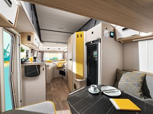 The interior of the 642 (photo credit: Eriba)