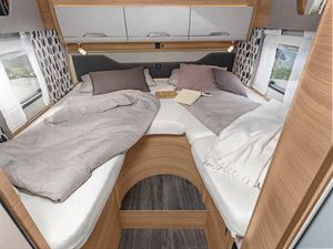 Van TI 640 bedroom (photo credit: Knaus)