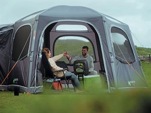 Hexaway Pro Air awning (photo credit: Vango) Hexaway Pro Air awning (photo credit: Vango)