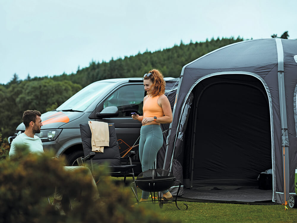 The AirBeam structure of the Hexaway Pro Air The Airbeam structure of the Hexaway Pro Air