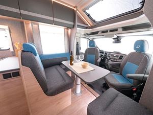 The cab of the Just Go T 6905 (photo credit: Dethleffs)