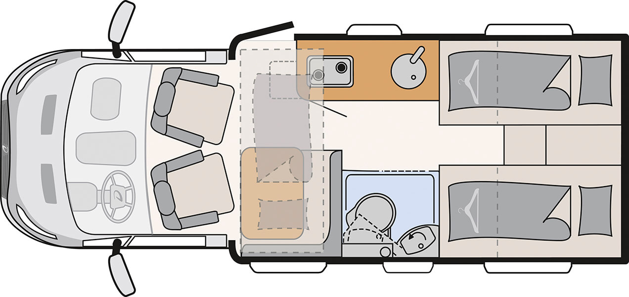 JustGo T 6615 EB layout