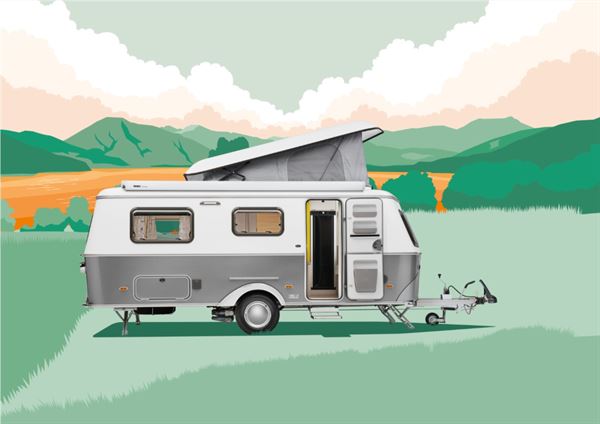The Eriba Touring 630 (photo courtesy of Eriba)