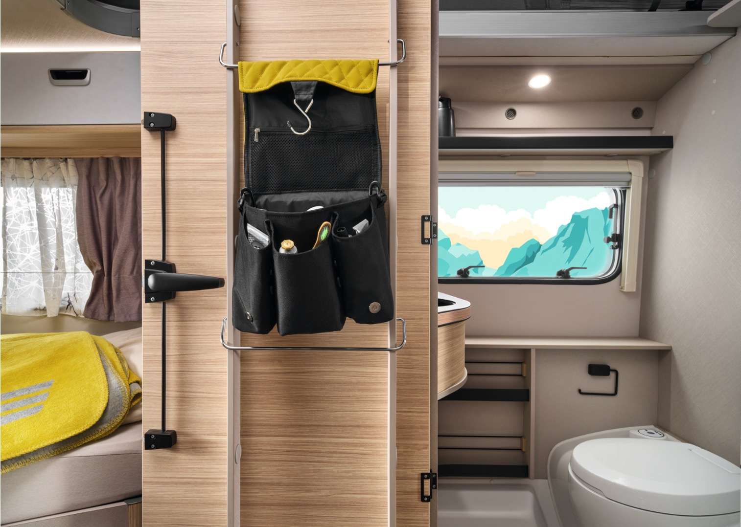 The interior of the Eriba Touring 630
