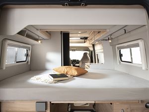 Dethleffs Globetrail 540 DR bed (photo credit: Dethleffs) Dethleffs Globetrail 540 DR bed (photo credit: Dethleffs)