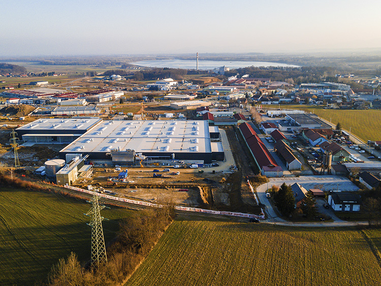 The new Carthago Malibu factory
