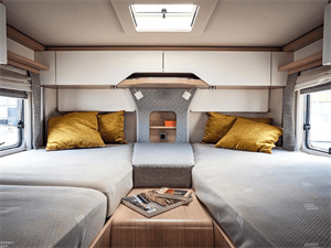 Hymer B-ML I 780 bedroom (photo credit: Hymer) Hymer B-ML I 780 bedroom (photo credit: Hymer)