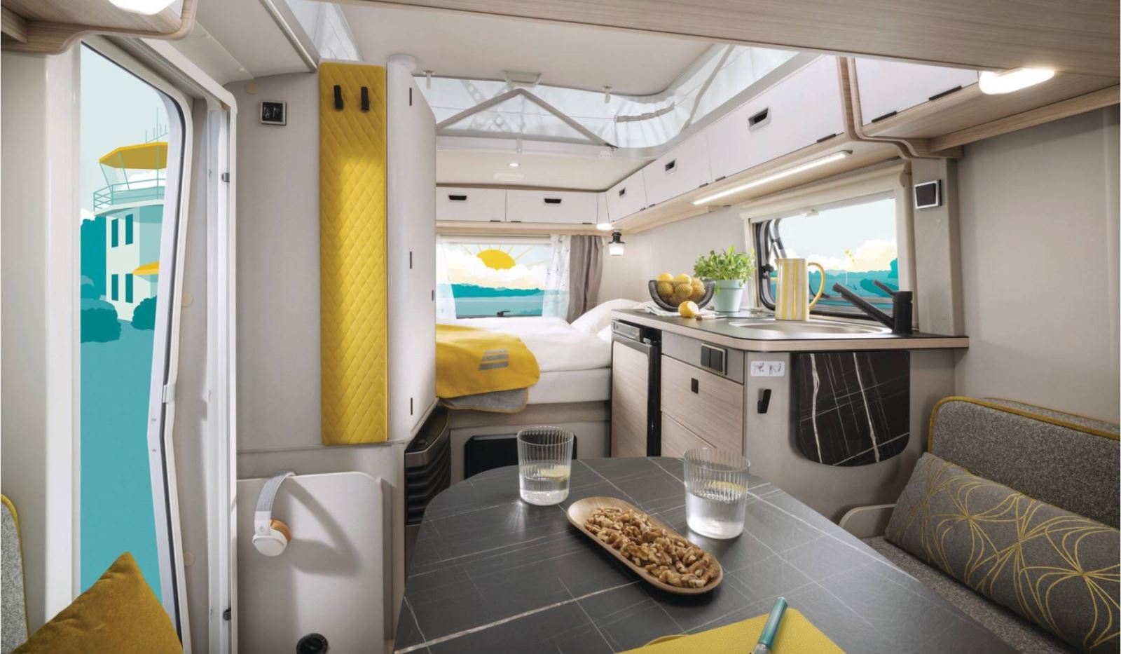 Inside the Eriba Touring 310
