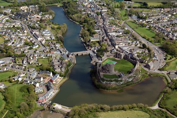 Pembroke could be one of the towns benefiting from an overnight stopover this summer in the Pembs Stop trial scheme (photo courtesy Pembrokeshire County Council)
