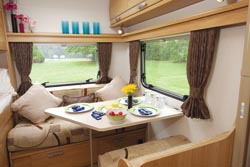 Lunar Quasar caravan interior