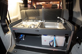 motorhome interior Torbay Rebel