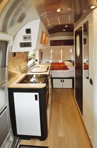airstream caravan interior
