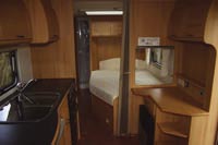caravan bed