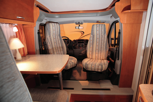 motorhome interior - LMC Liberty Finish 7100TI