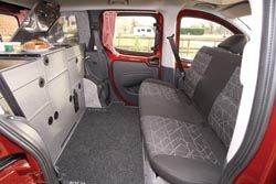 inside the Wheelhome Skamper