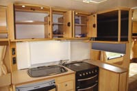 caravan kitchen - rally nomad
