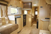 caravan interior - dethleffs rally nomad