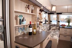 Sterling Belvoir caravan interior