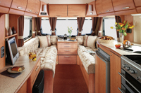 caravan interior - Ace Jubilee Ambassador